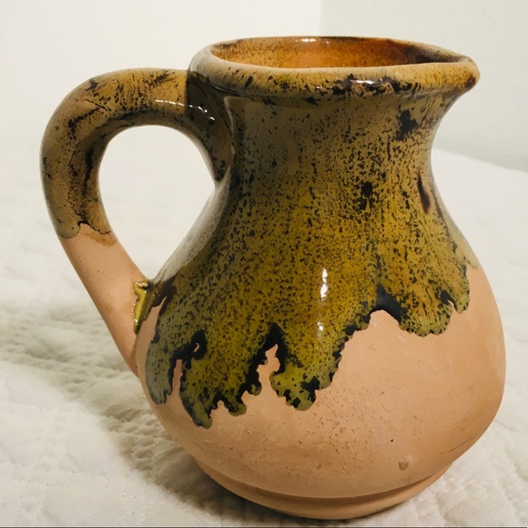 Other - TERRE COTTA CERAMIC PITCHER & GLAZE on The RUN!
